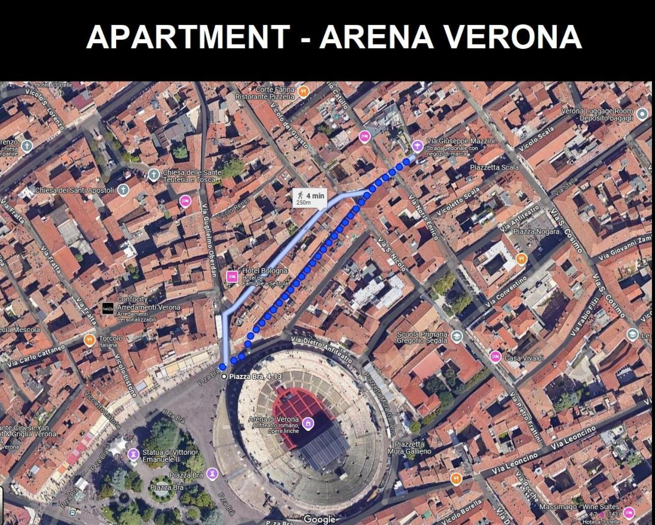 Arena Suite Mazzini Verona Centro エクステリア 写真